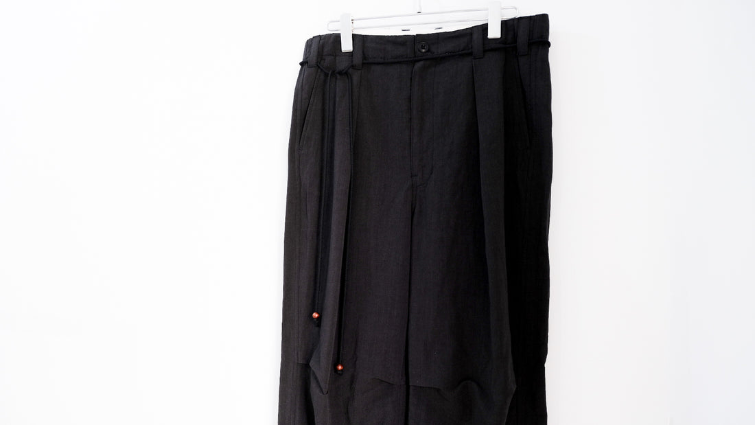 動き｜undou wide pants｜satou 24SS｜えん -en-