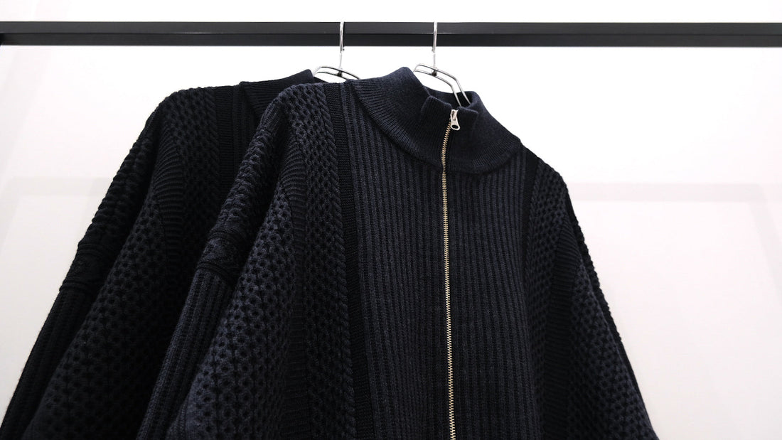 包まれ｜Akiiro Drivers Knit｜YASHIKI 26AW｜えん -en-