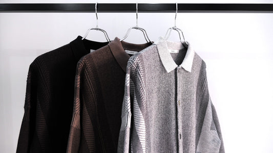 から｜Kokuu Collar Cardigan｜YASHIKI 26SS｜えん -en-