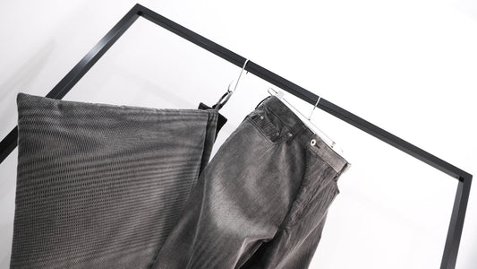 層｜Mirage Corduroy Denim -bold,Mirage Corduroy Tote｜HATRA 26AW｜えん -en-