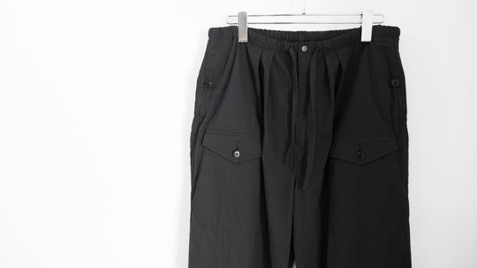 すっかり｜NYLON AIR POPLIN MIL-PANTS｜ULTERIOR 24SS｜えん -en-