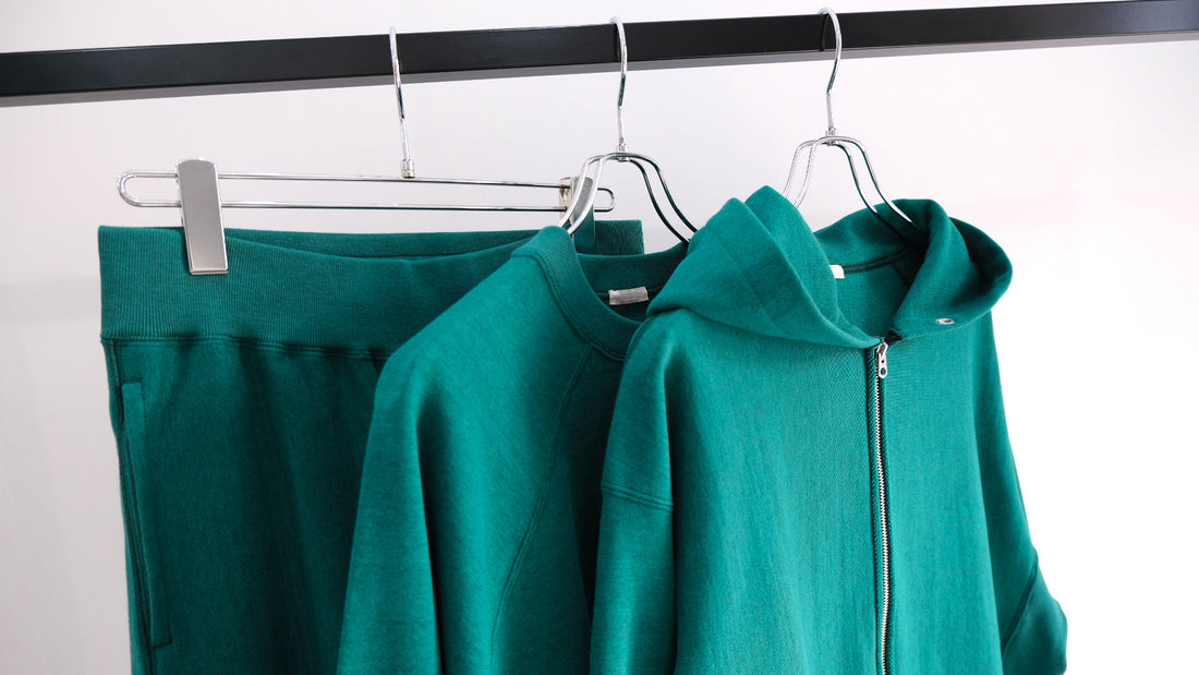 先に｜FADED SILKY TERRY RW ZIP UP PARKA,FADED SILKY TERRY SWEAT SHIRT,FADED SILKY TERRY RW SWEAT PANTS｜ULTERIOR 26SS｜えん -en-