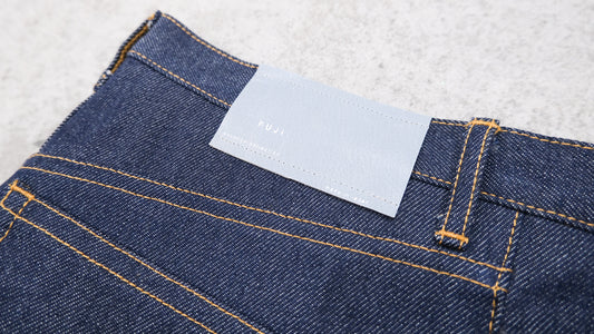 整然｜Selvedge Straight Denim｜FUJI 23AW｜えん -en-