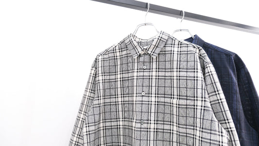 共｜CLASSIC POCKET SHIRT B｜POLYPLOID 25AW｜えん -en-