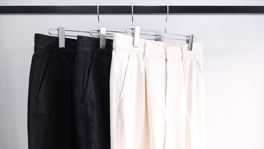 いつも｜2-Tack Cutoff  Wide Denim Pants｜SAYATOMO 26SS｜えん -en-