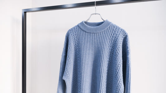 荒れ｜Tofu Knit｜YASHIKI 23AW｜えん -en-