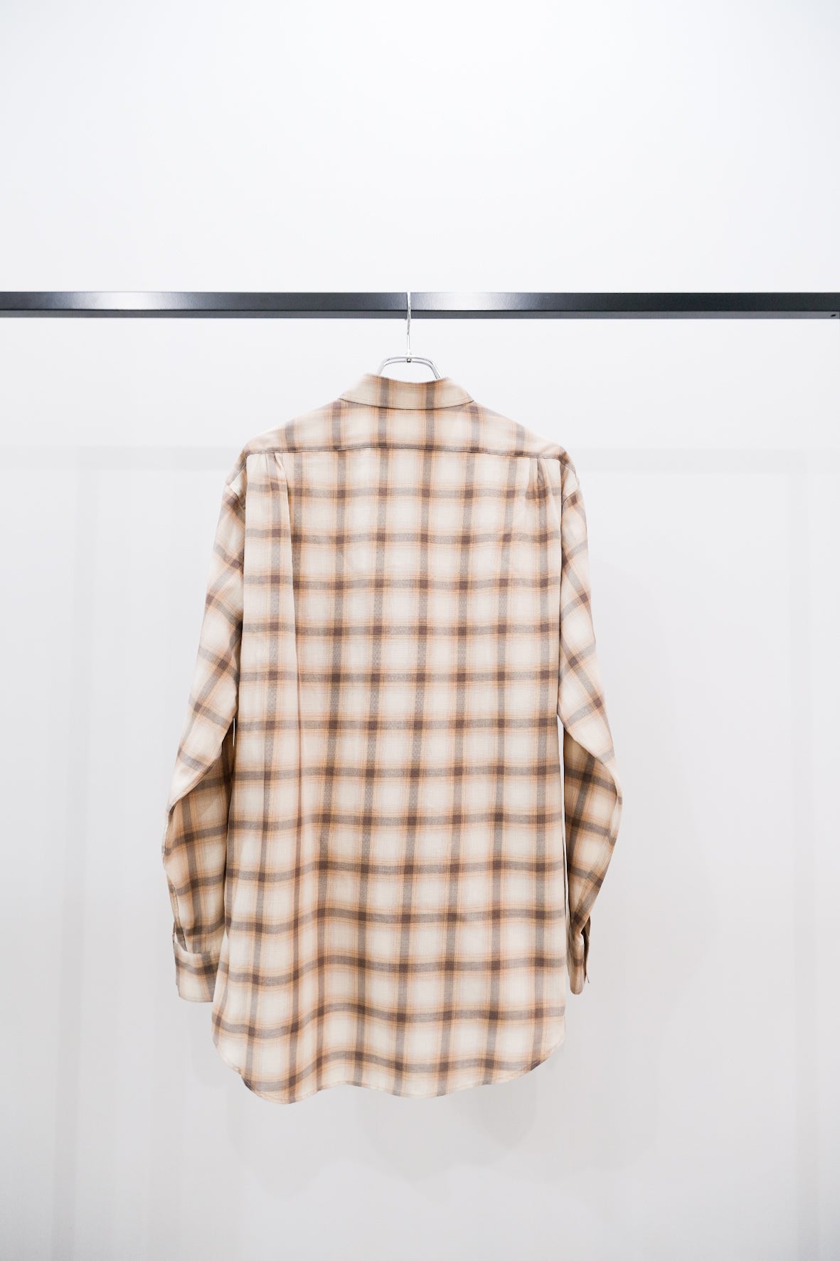 C/W CHECKED TWILL SHIRT