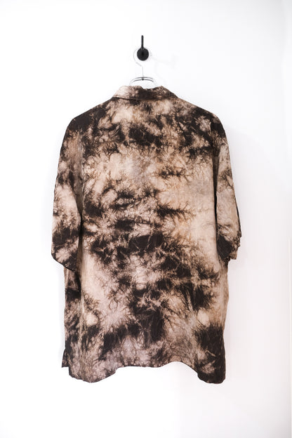 Dorozome Shibori Camp Collar Shirt