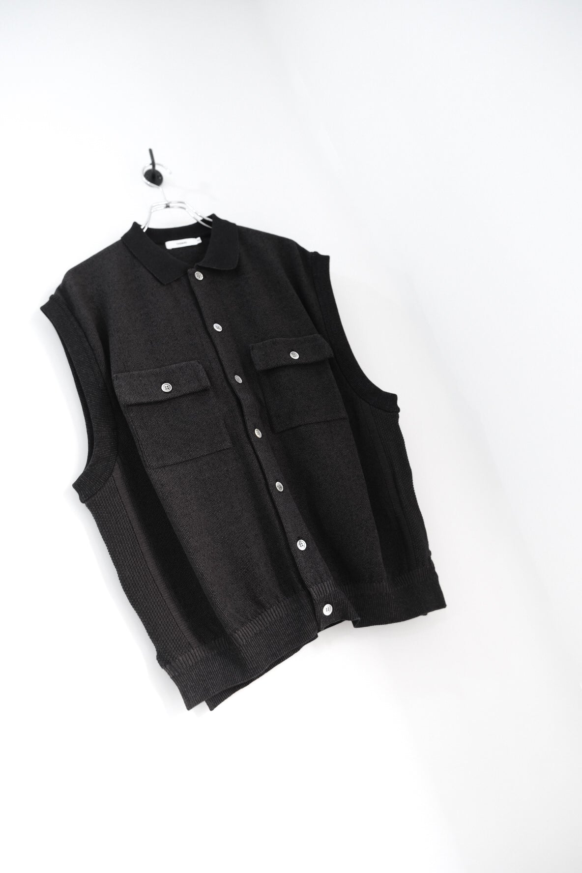 べっちゅう -exclusive-】Yonaga Knit Polo｜YASHIKI 23AW｜えん -en-