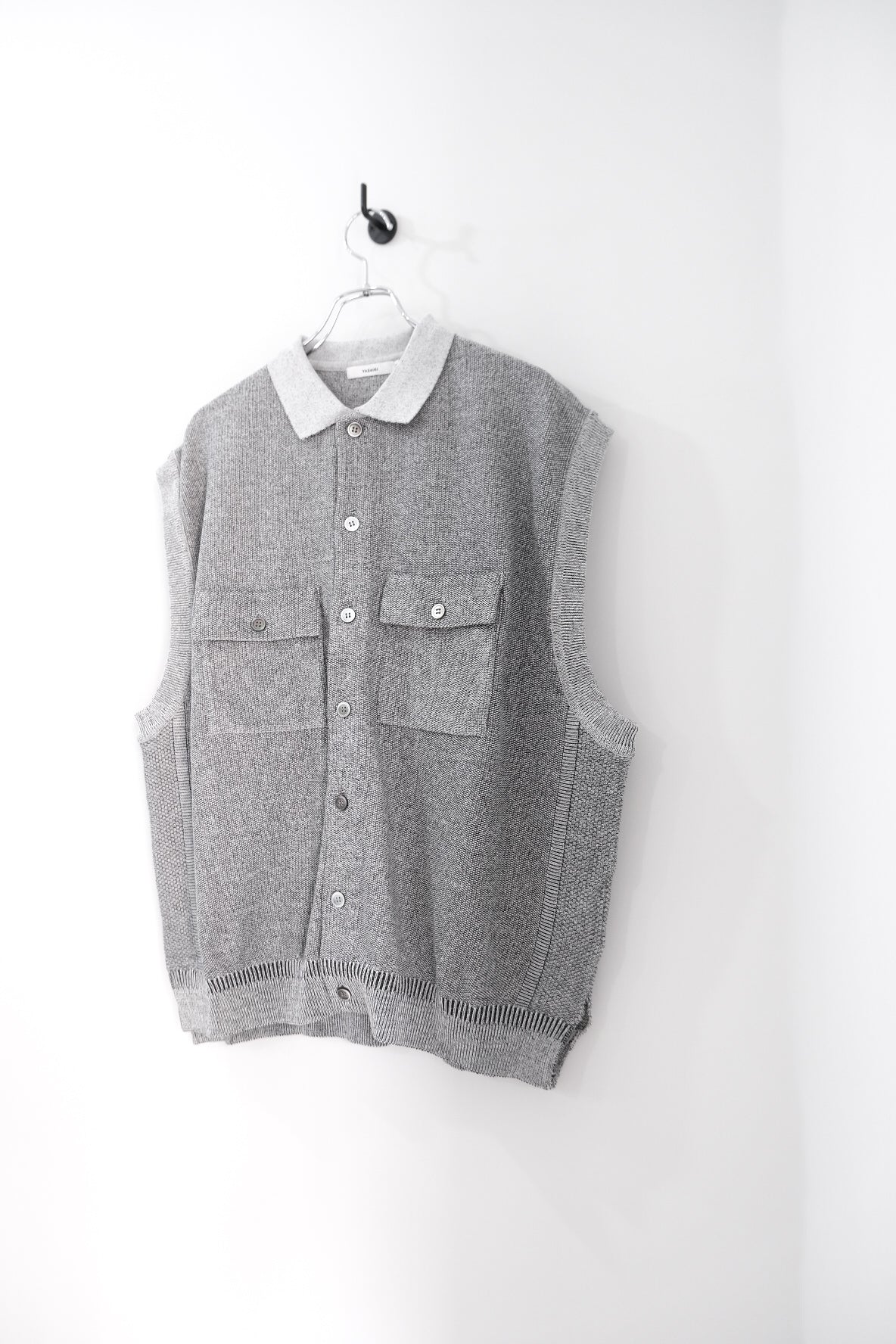 Kokuu Collar Cardigan｜YASHIKI 26SS｜えん -en-
