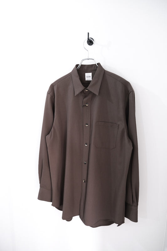 S120 WOOL GABA REGULAR SHIRTS