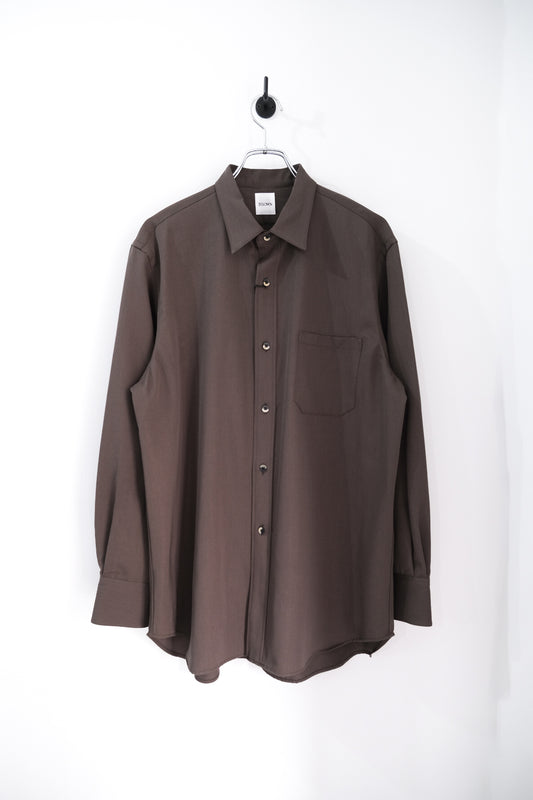 S120 WOOL GABA REGULAR SHIRTS