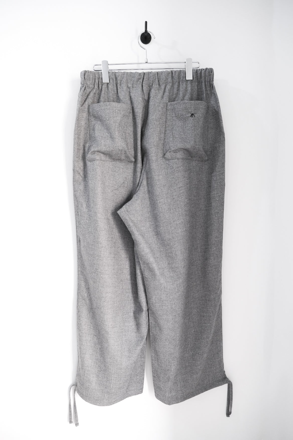 wool cashmere easy pants