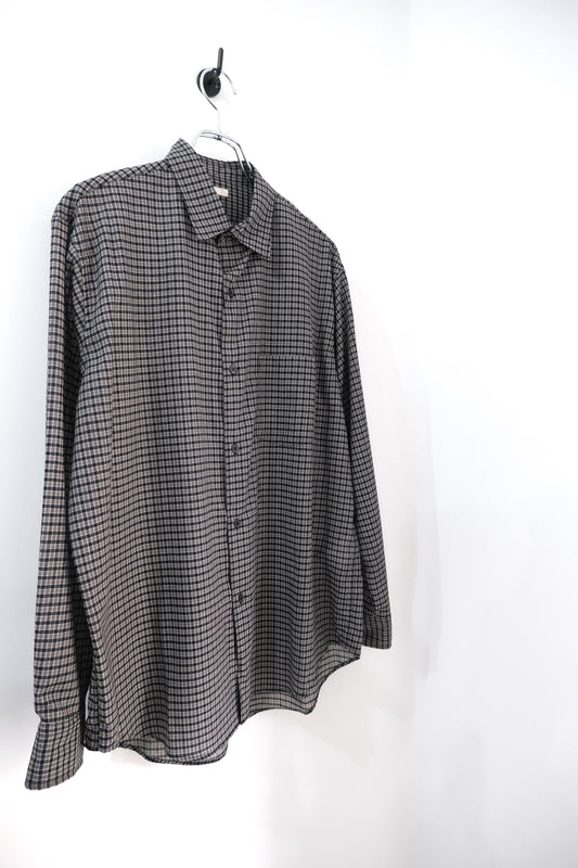 SUPER LIGHT WOOL CHECK SHIRT