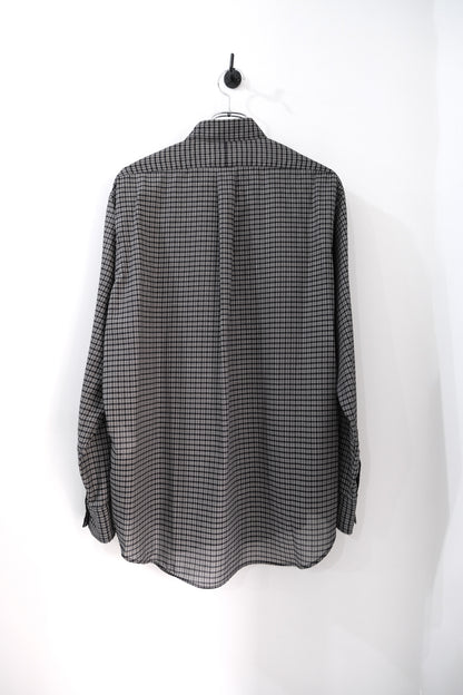 SUPER LIGHT WOOL CHECK SHIRT