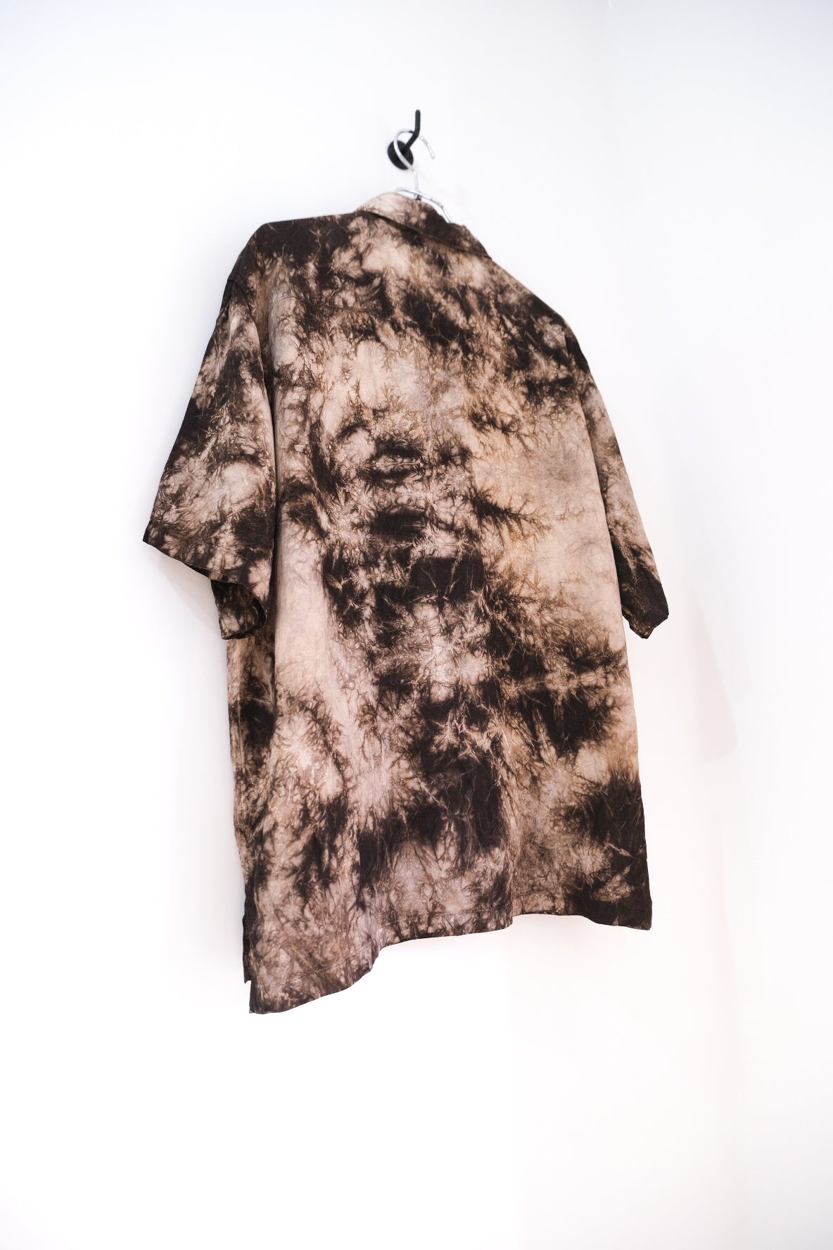 Dorozome Shibori Camp Collar Shirt