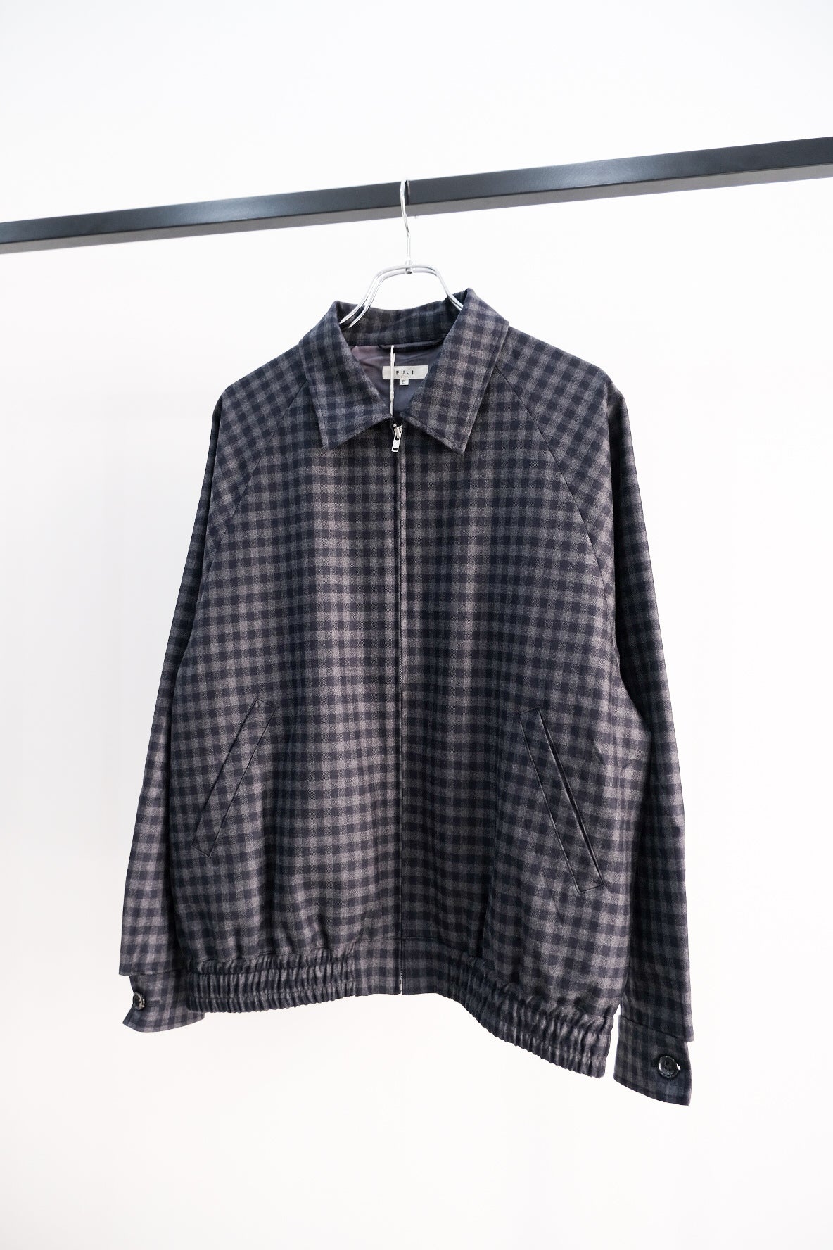 FLANNEL RAGLAN BLOUSON