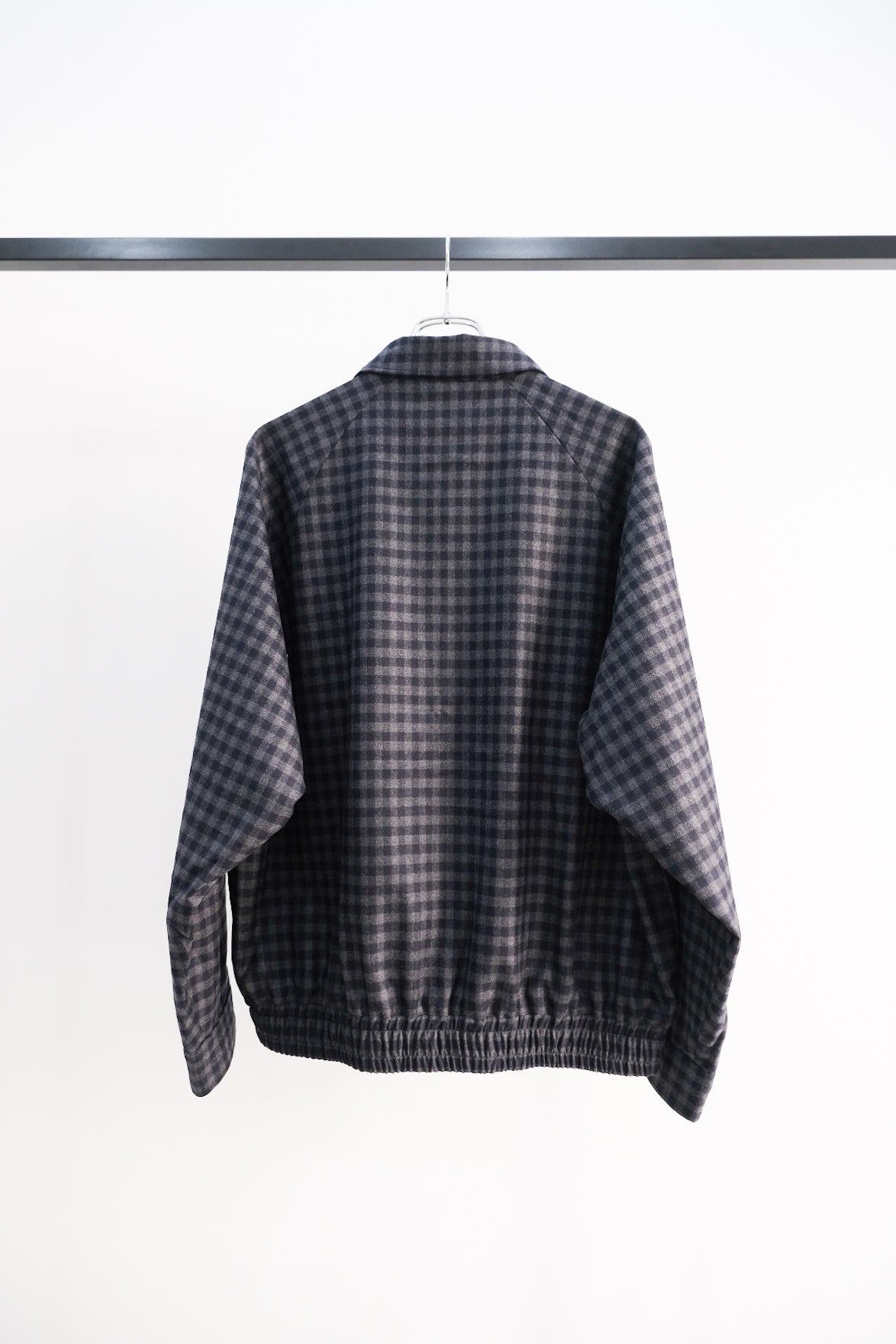 FLANNEL RAGLAN BLOUSON