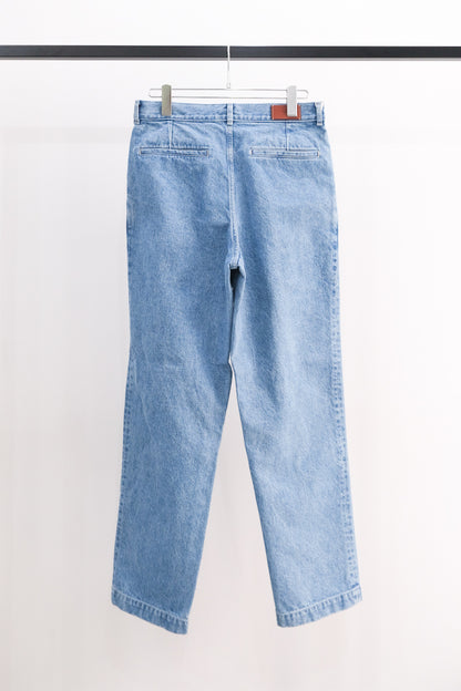 WASH DENIM SLACKS