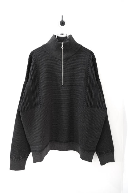 Fuyushigure Half Zip Knit