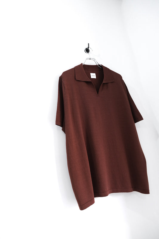 SILK COTTON SKIPPER KNIT