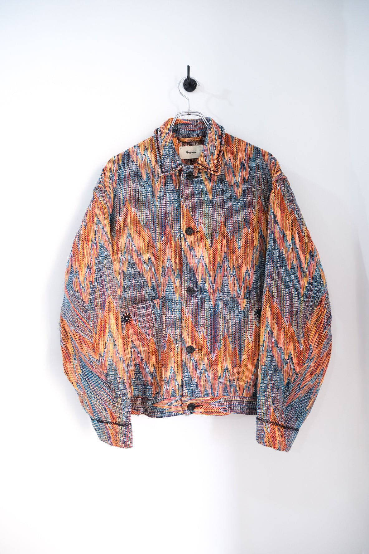 herring bone khadi 2-pocket coverall
