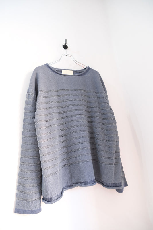 PANEL BORDER SWEATER