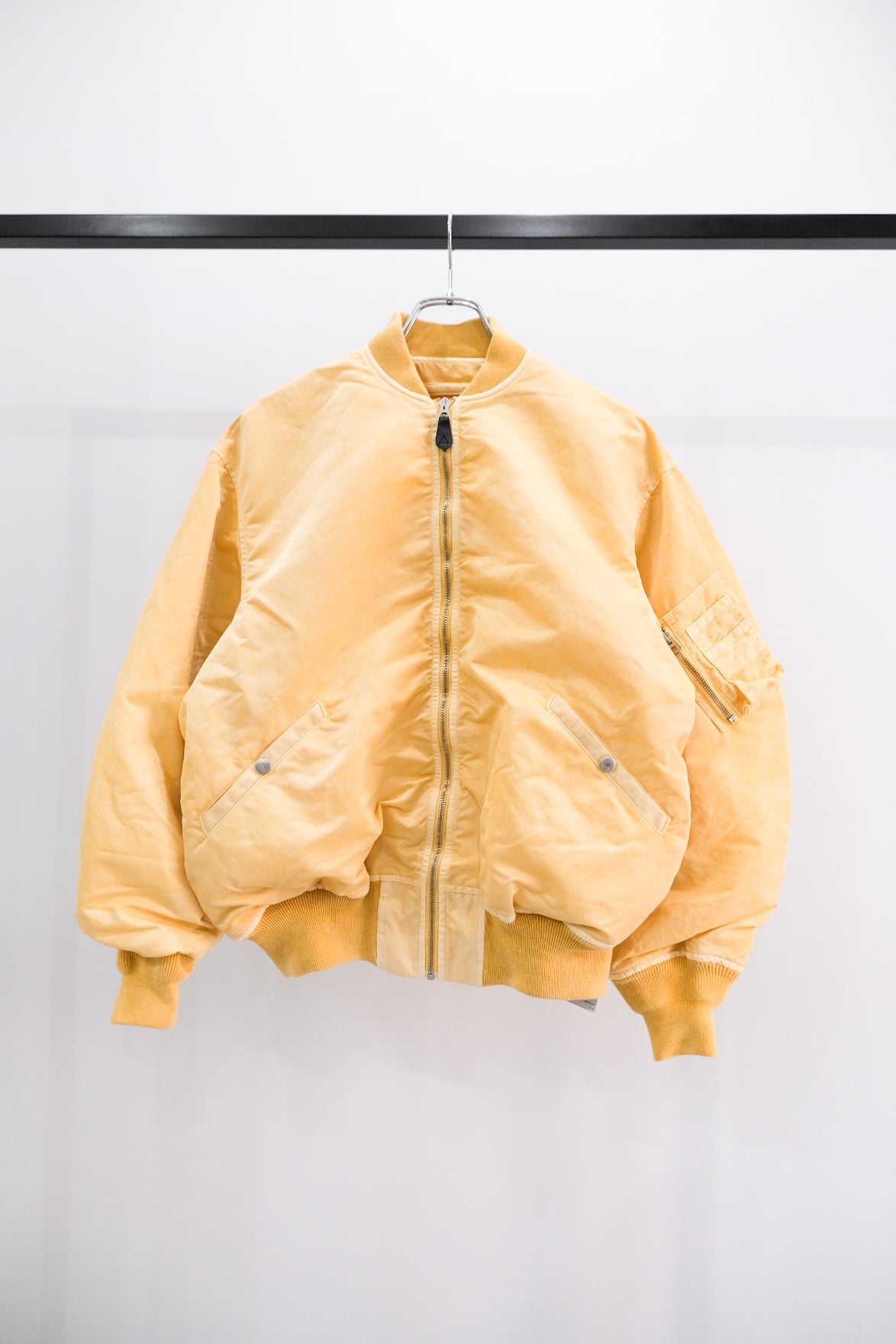 HAND-DYED BOMBER JACKET