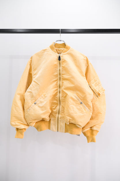 HAND-DYED BOMBER JACKET