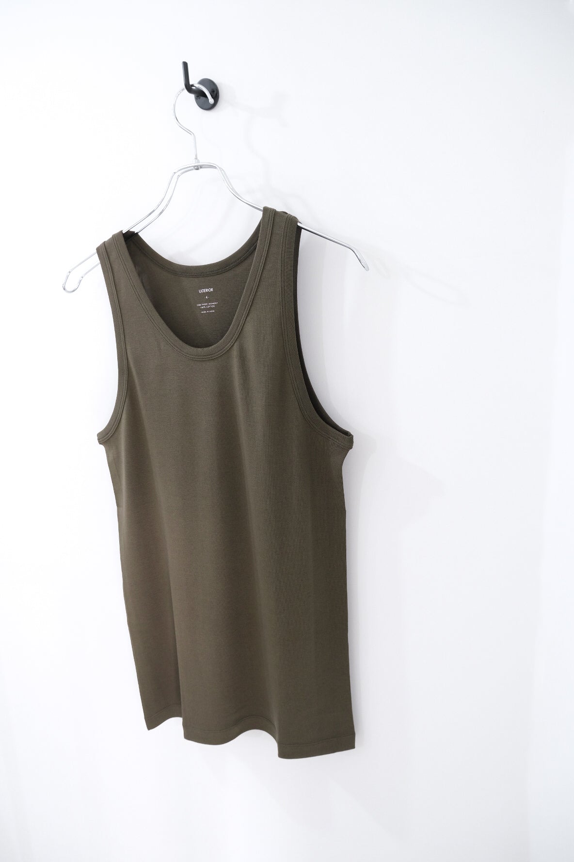 TUBULAR TANK TOP｜ULTERIOR ESSENTIAL 26SS｜えん -en-