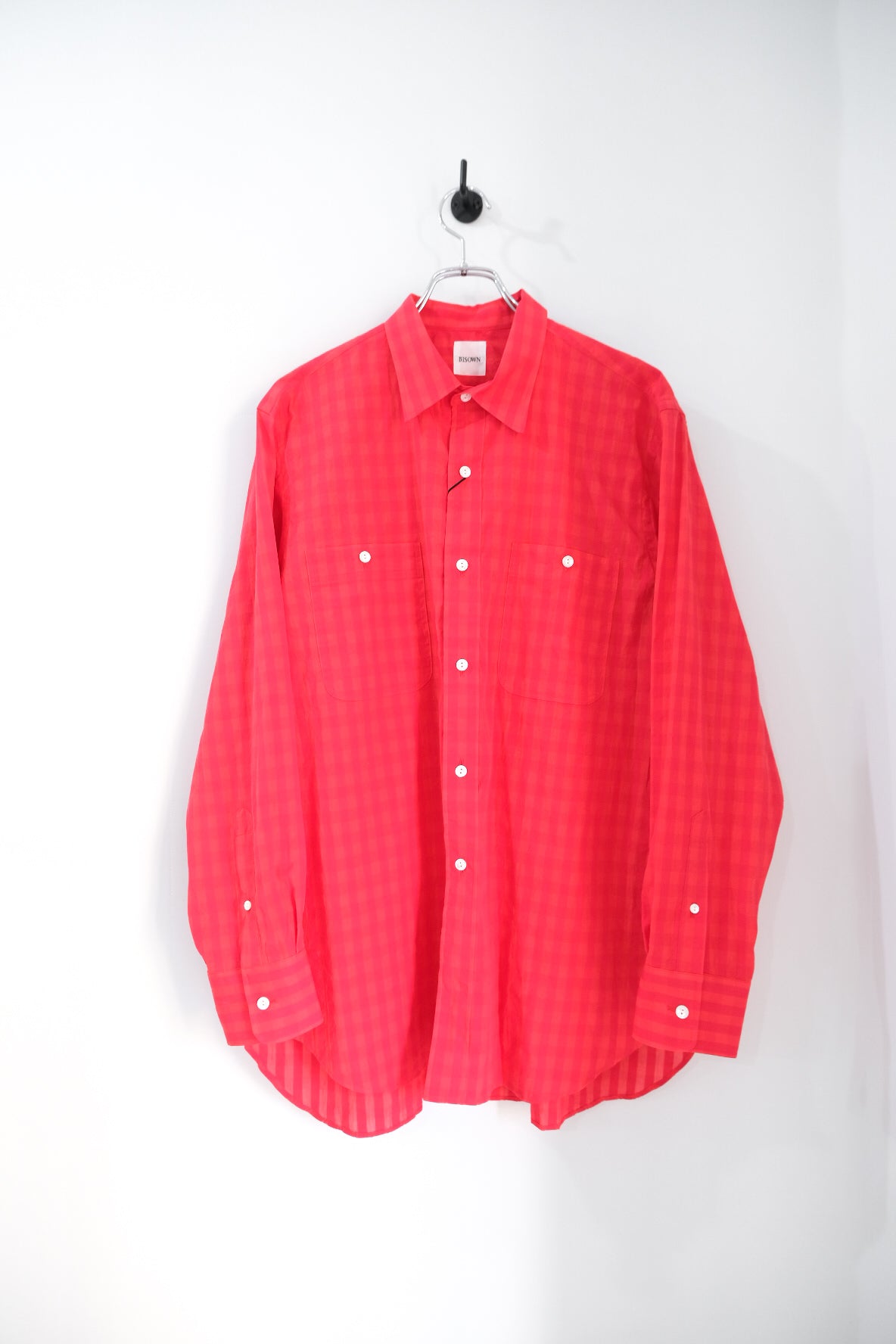 COTTON HIDDEN CHECK N3 SHIRTS