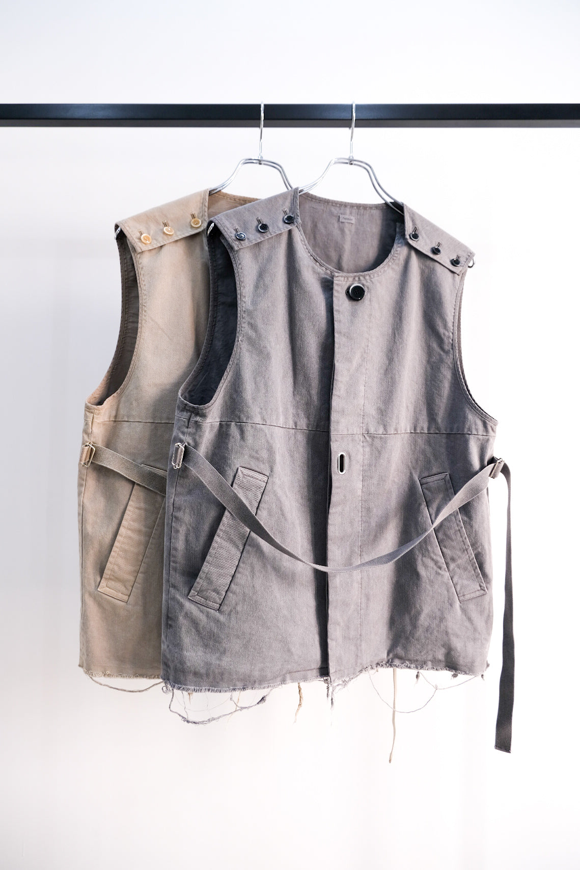 【30% off】Overdyed Wrap Vest