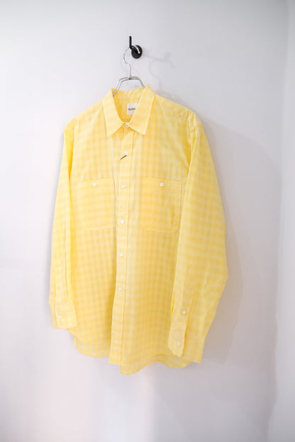 COTTON HIDDEN CHECK N3 SHIRTS