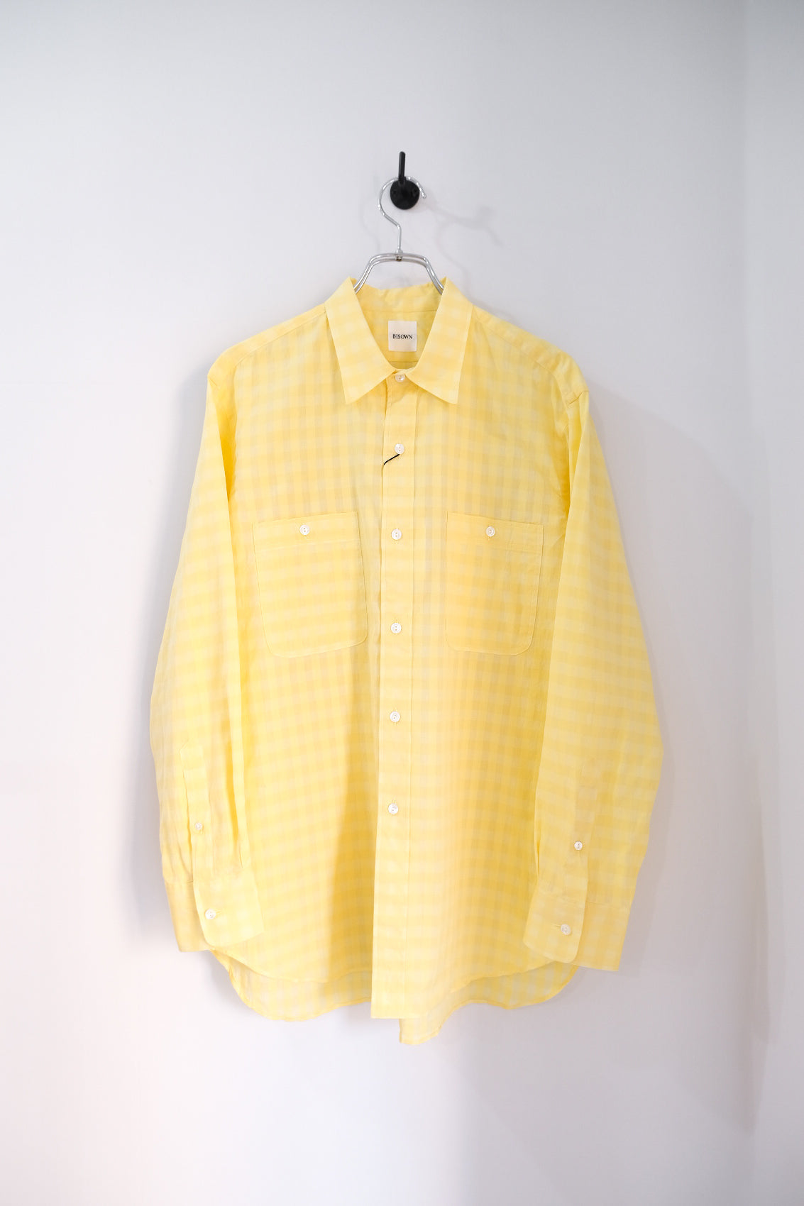 COTTON HIDDEN CHECK N3 SHIRTS
