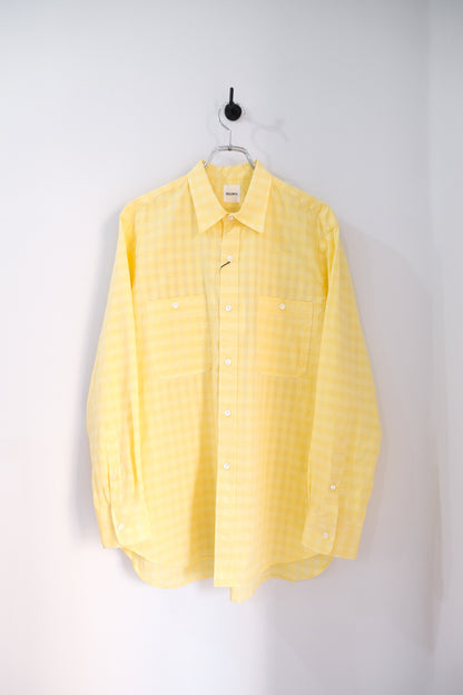 COTTON HIDDEN CHECK N3 SHIRTS