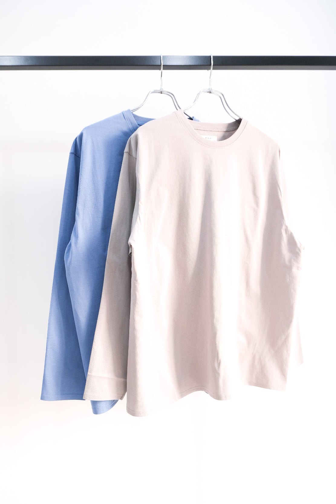 PURE COTTON LONG SLEEVE T-SHIRTS