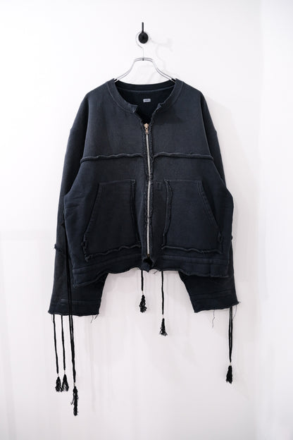 Broken Overdyed Sweat Jacket