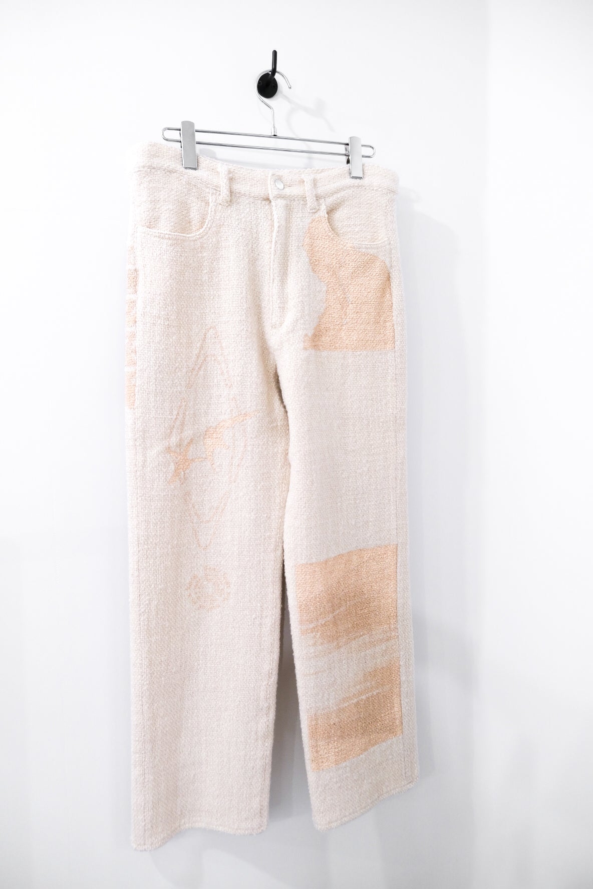 Hidden Prints Wool Roving Trousers