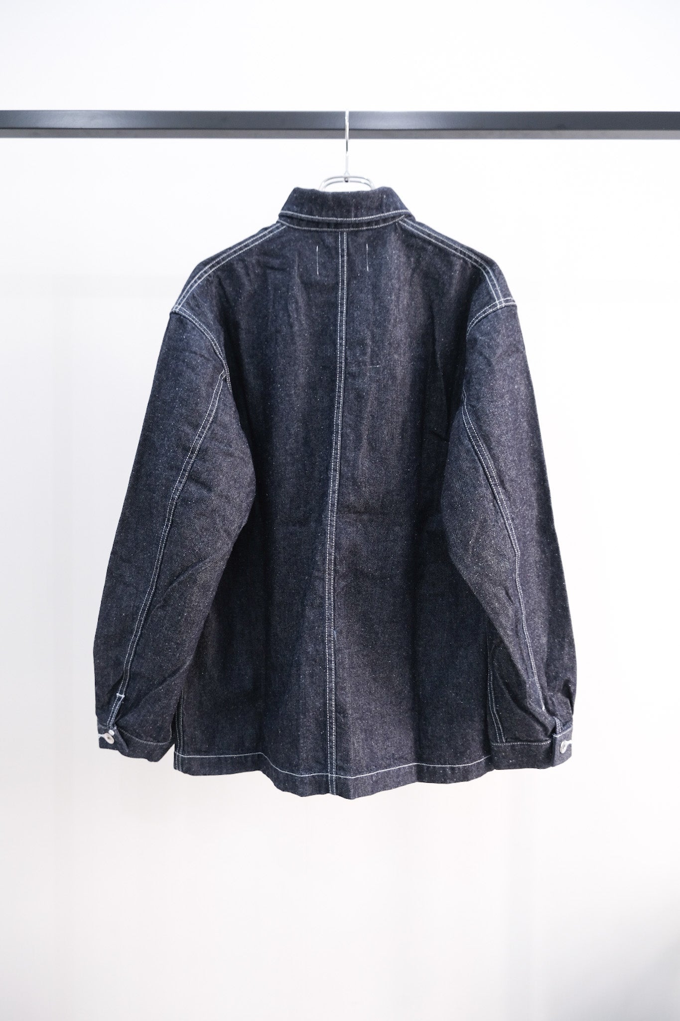 SILK DENIM WORK JACKET