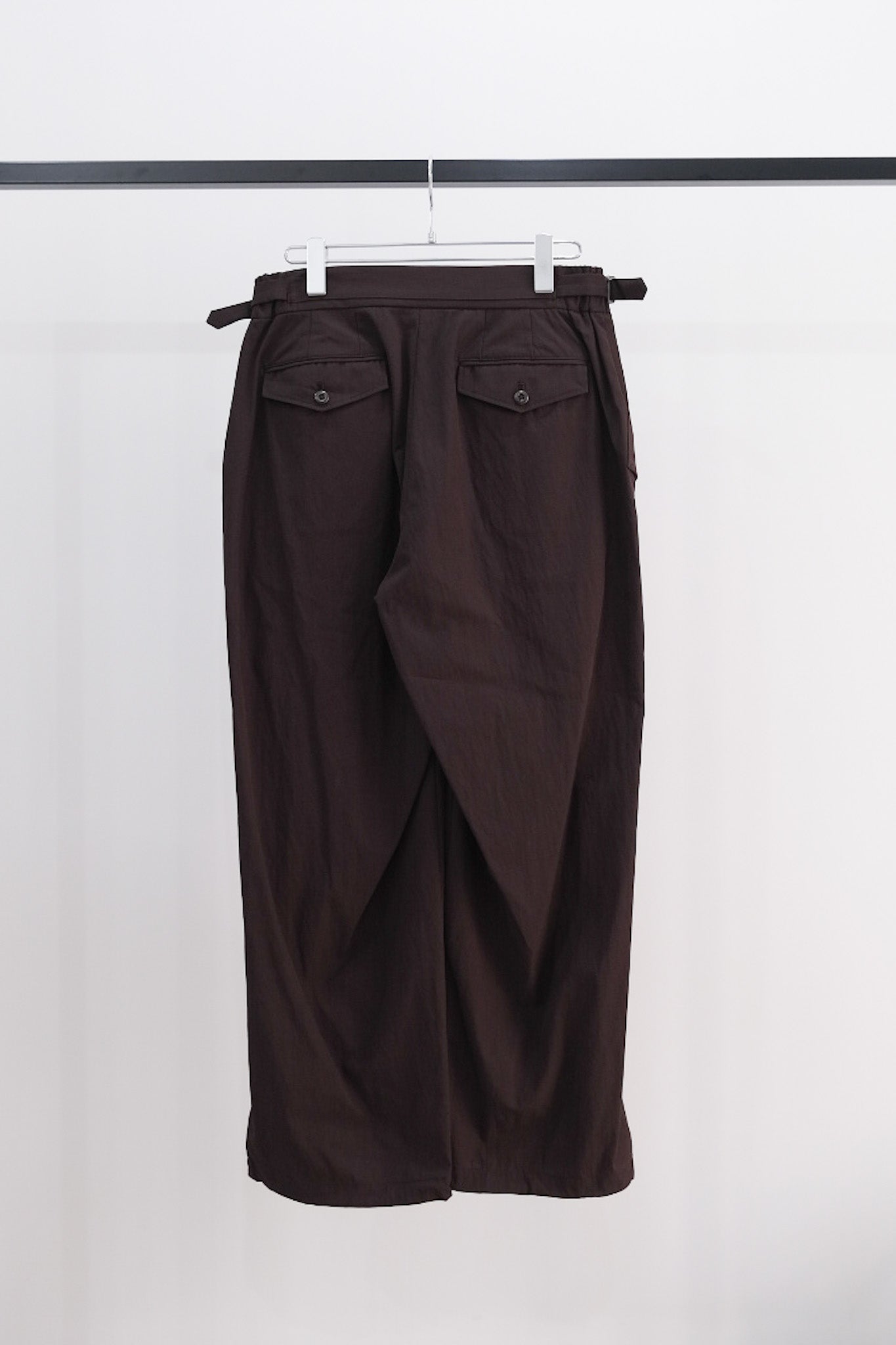 2-Tack Cotton Nylon Military Pants｜SAYATOMO 23AW ｜えん -en-