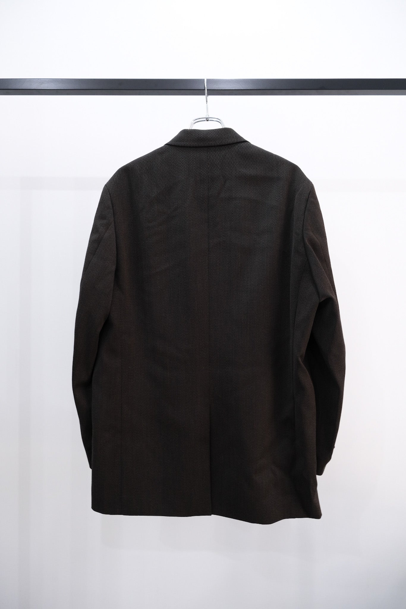 MELANGE WOOL GABARDINE D/B JKT