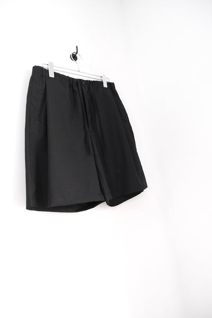 SUPER FINE WOOL TROPICAL DRAWSTRING SHORTS