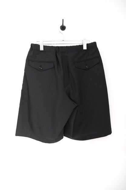 SUPER FINE WOOL TROPICAL DRAWSTRING SHORTS