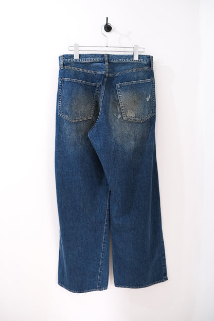 AGING WASHED SELVEDGE DENIM 5P PANTS