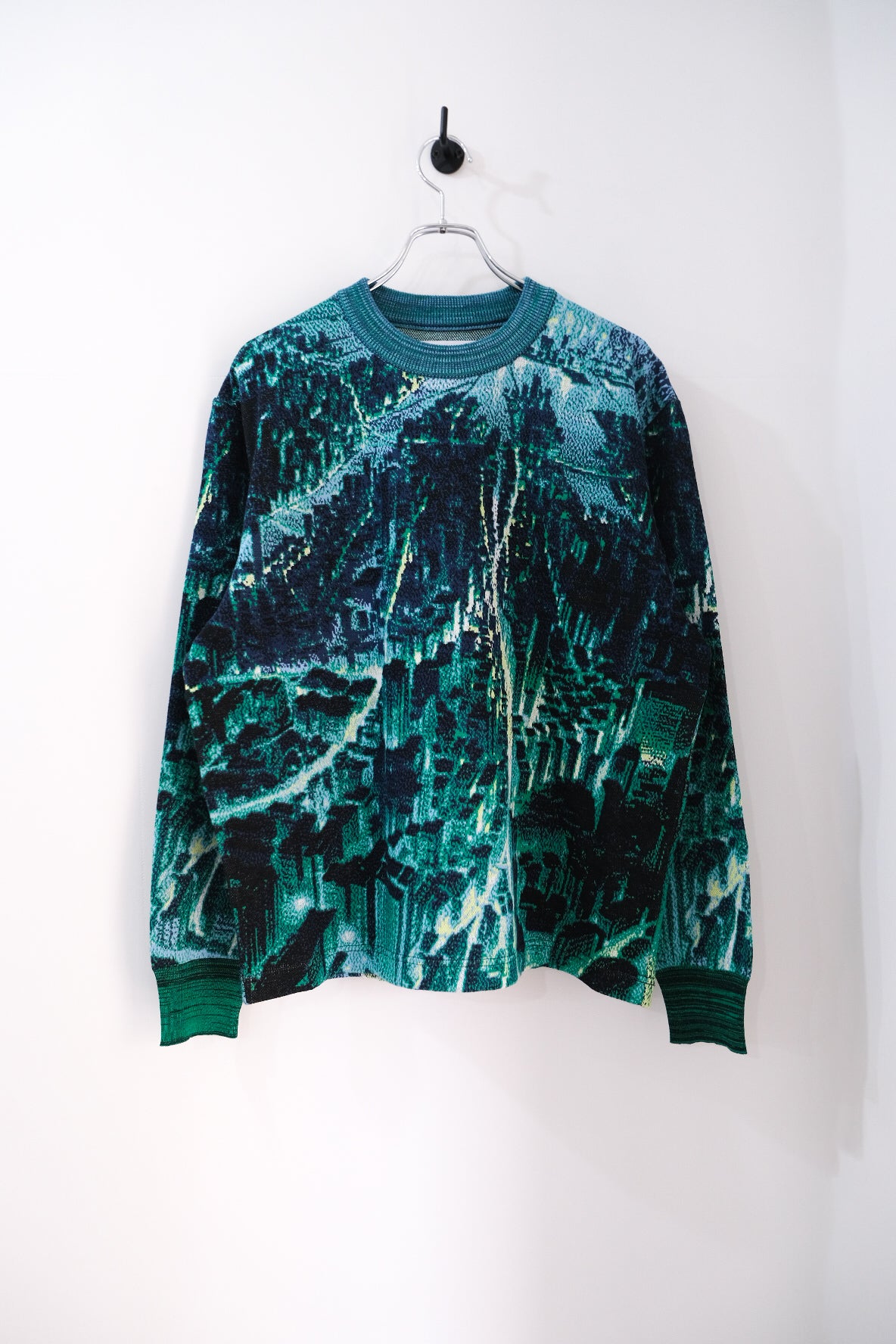 Net Jaquard Sweater