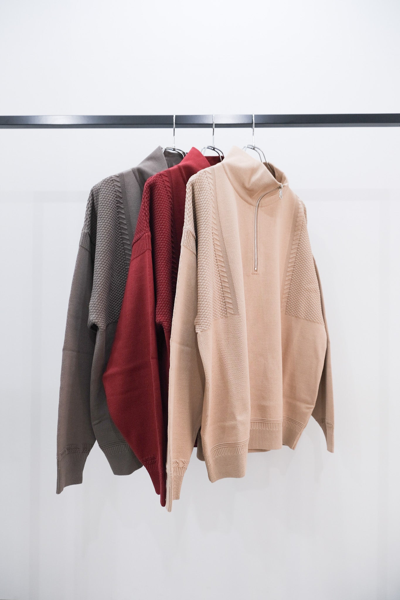 Suikyo Half Zip Knit