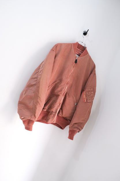 HAND-DYED BOMBER JACKET