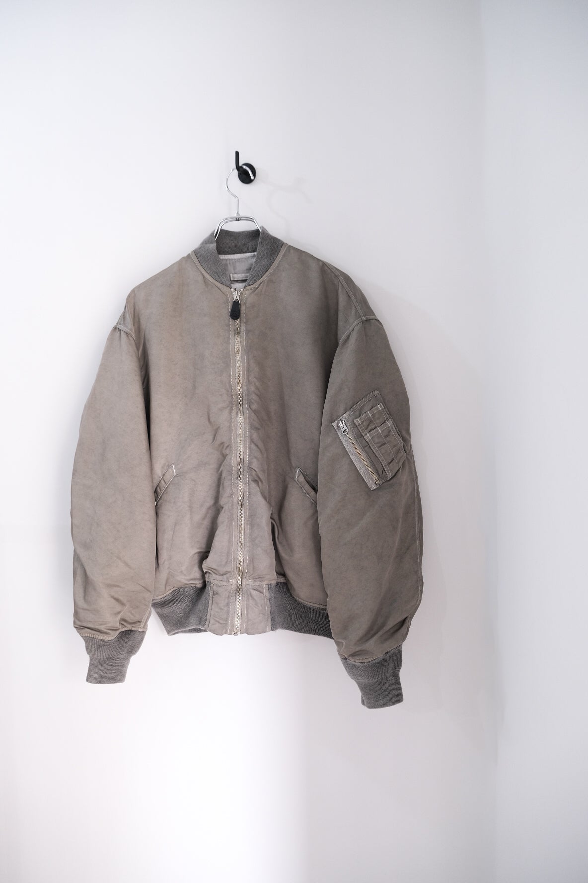 HAND-DYED BOMBER JACKET