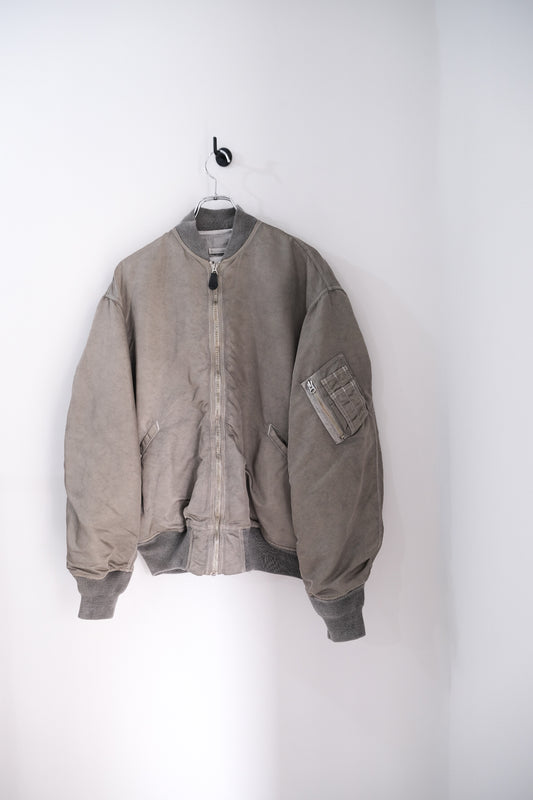 HAND-DYED BOMBER JACKET