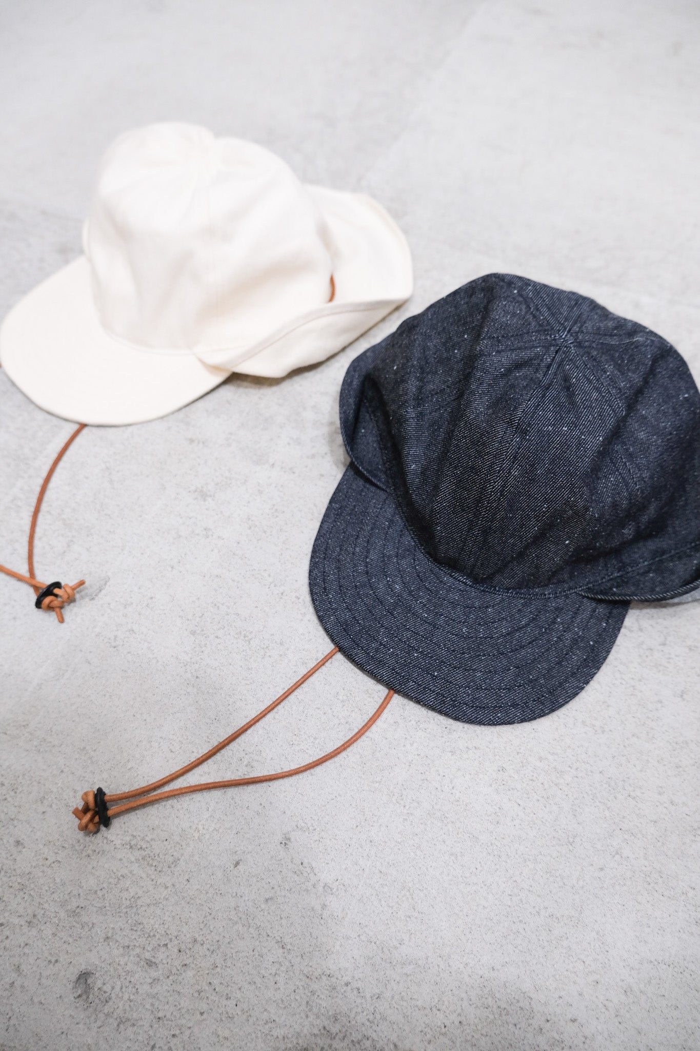 SILK DENIM SUNSHADE CAP COLLECTION 04